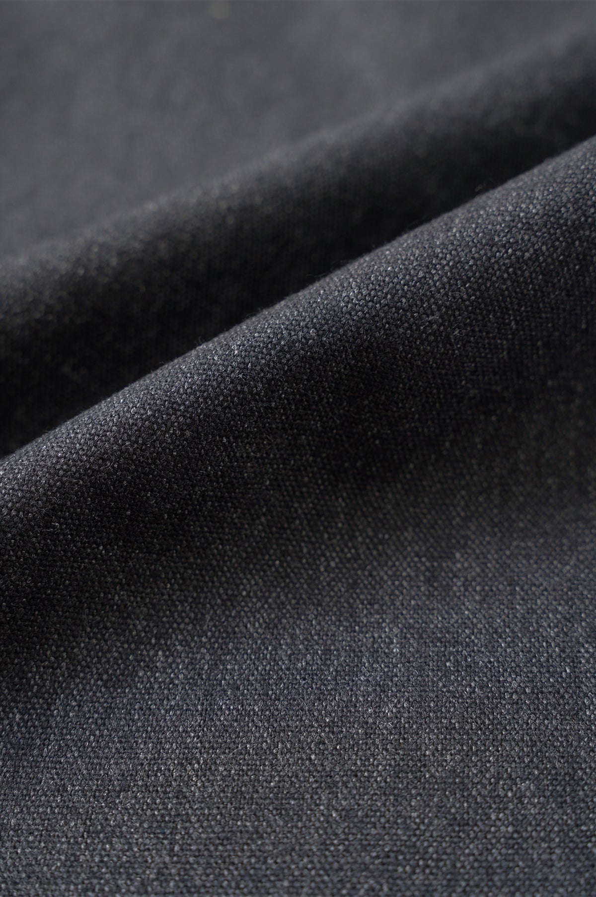 Pleated Track Pant Recycled IT Tweed Charcoal