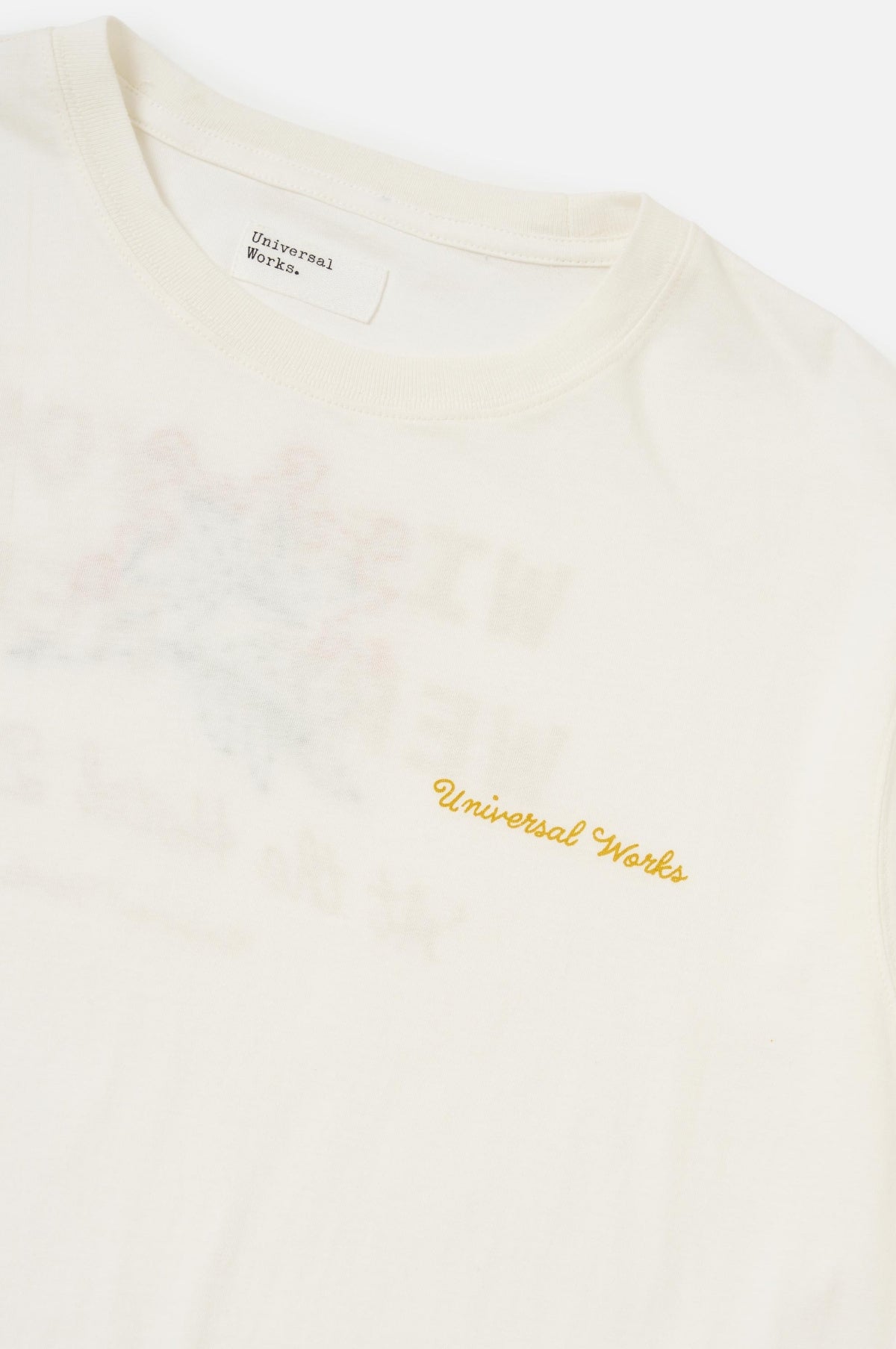 Wish You Were Here Tee Ecru