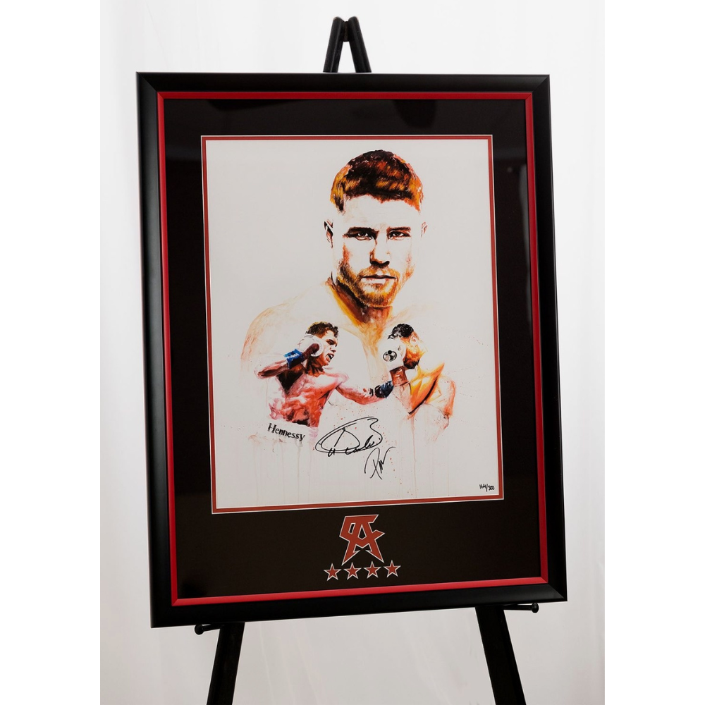 Canelo Álvarez Painting by Rob Prior
