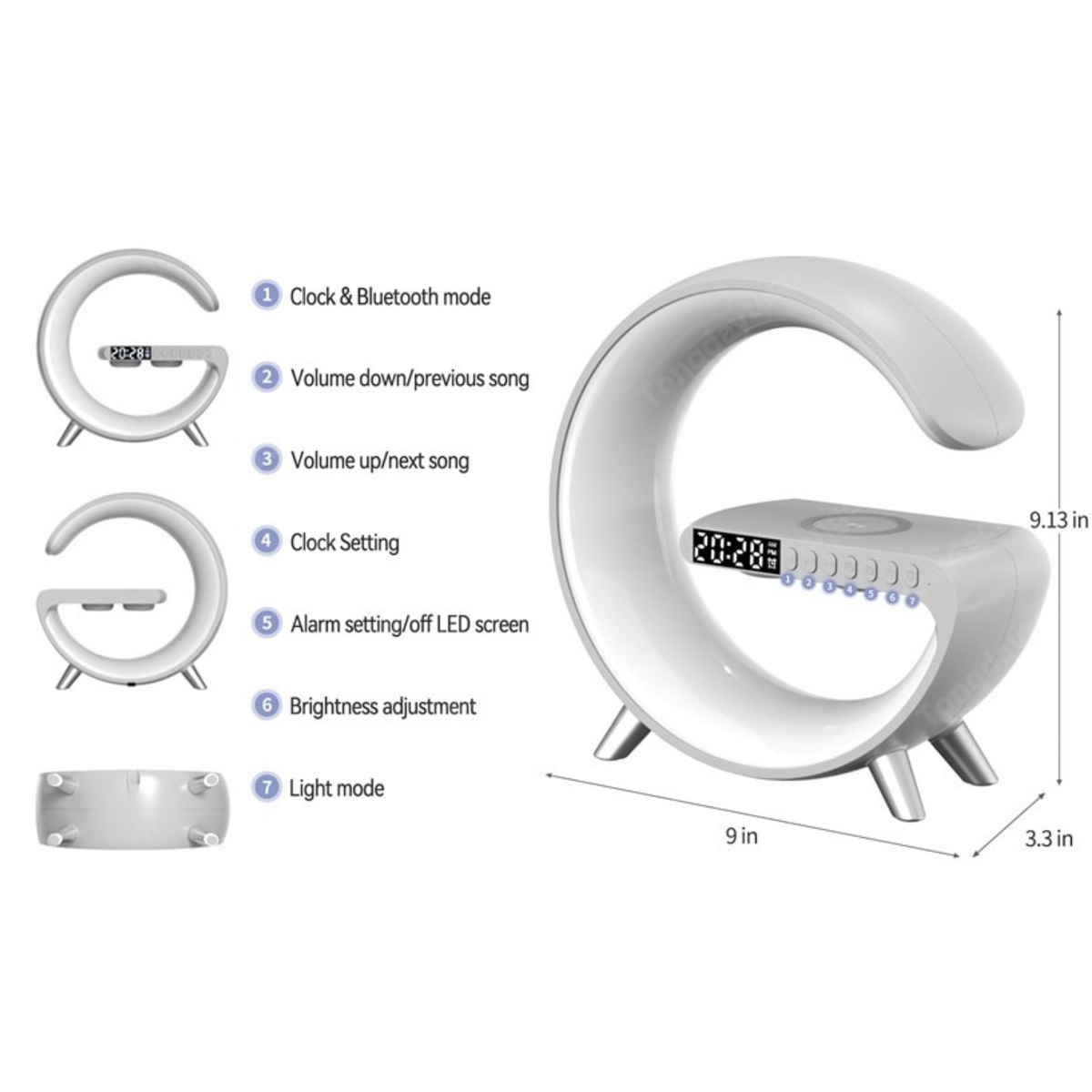 ArtZ® Life Is Beautiful LED Smart Lamp