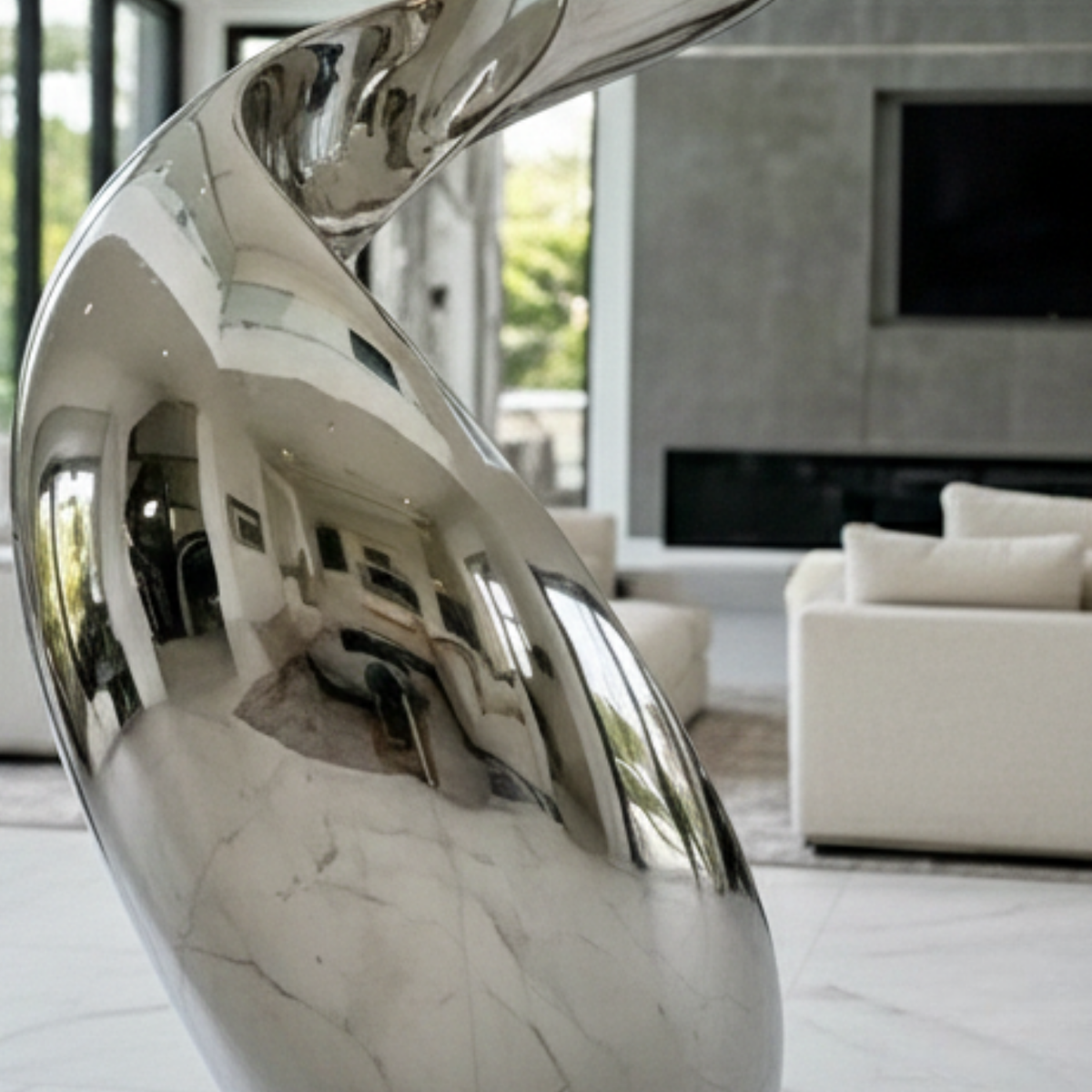 OSO Stainless Steel Momentum Sculpture