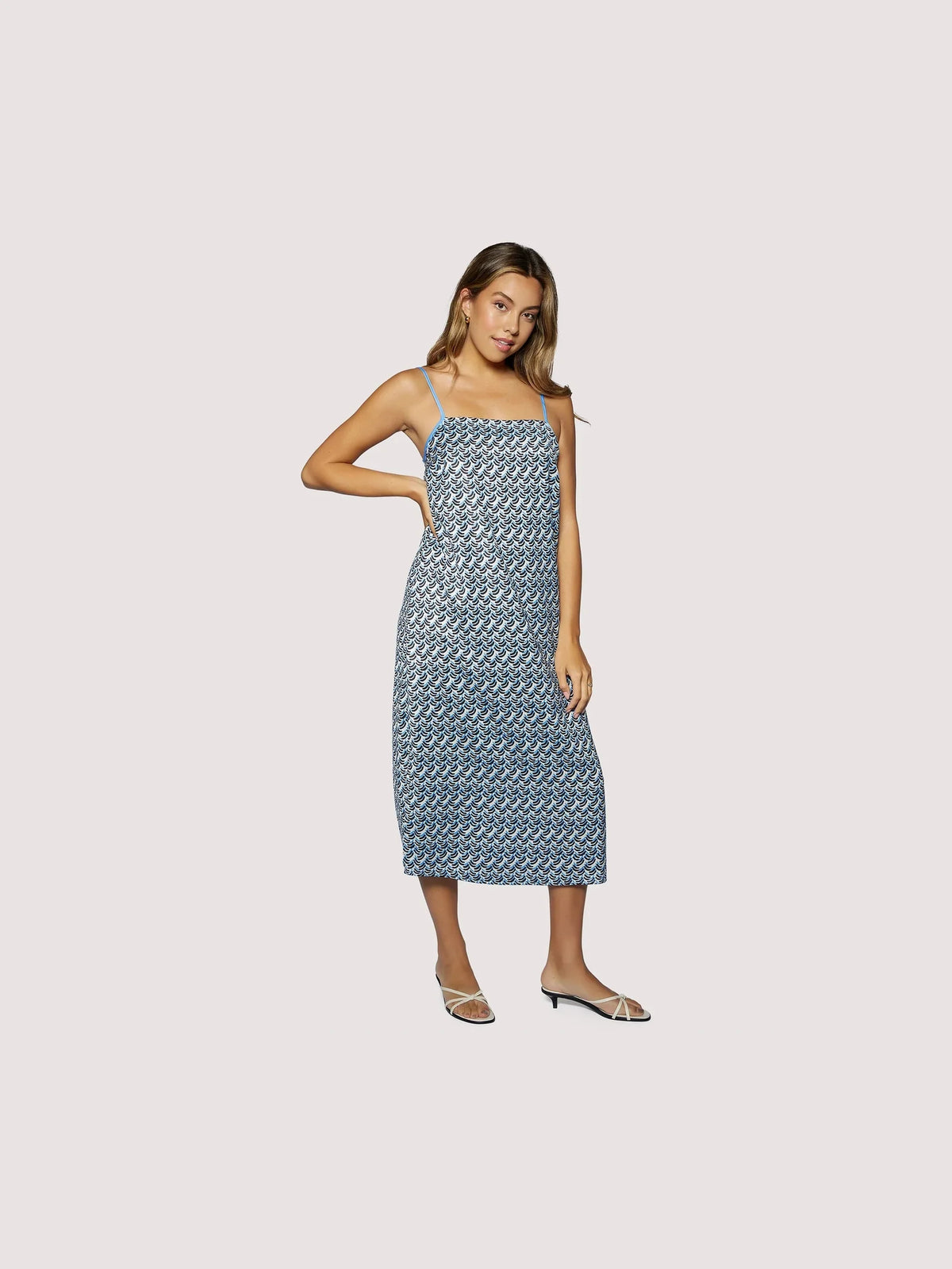 Dream of Waves Midi Dress