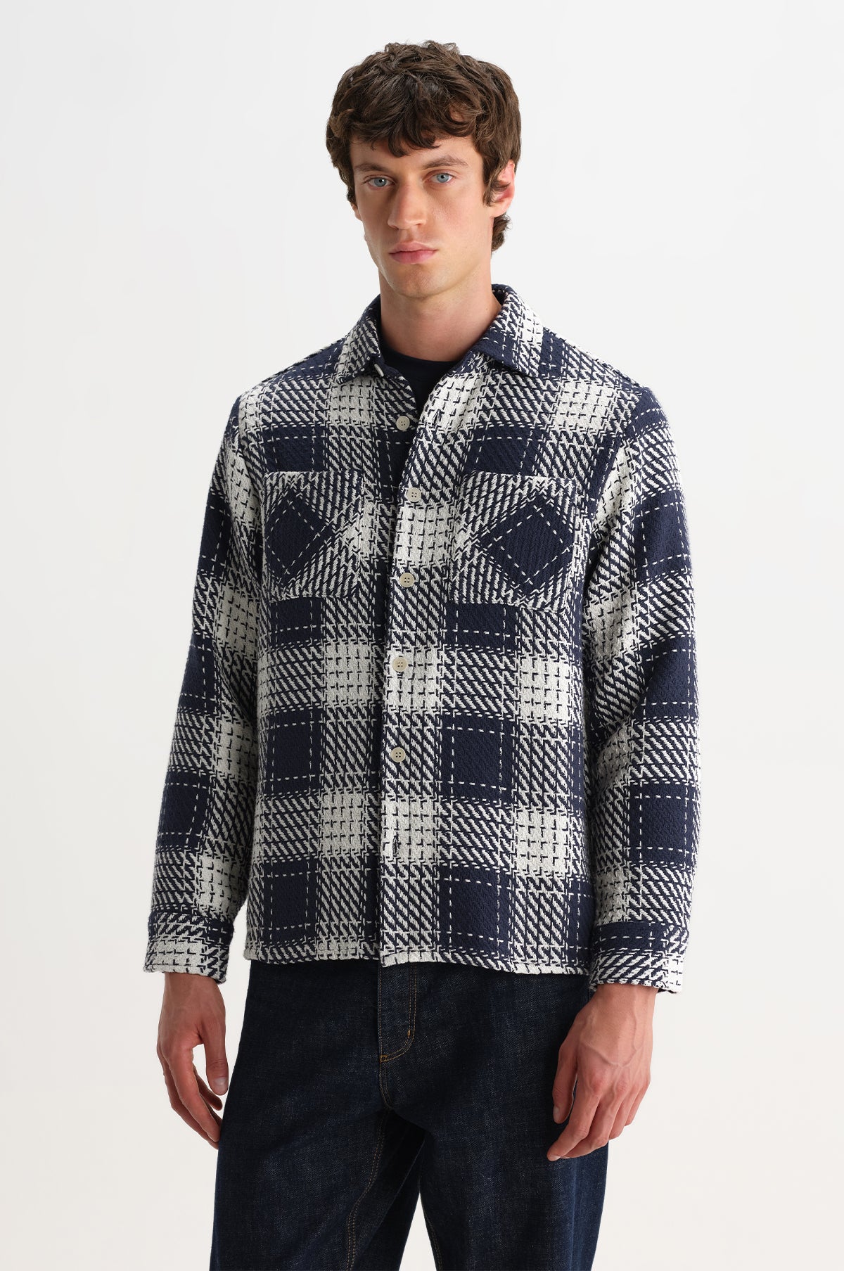 Whiting Overshirt Marine