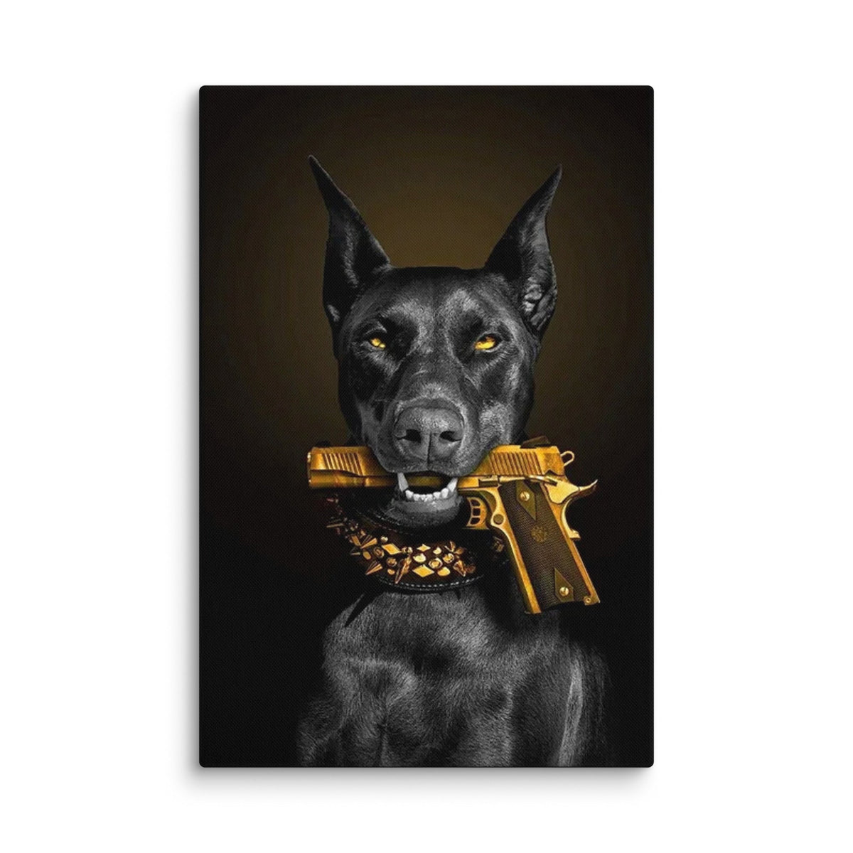ArtZ® Don't Mess With Doberman Painting