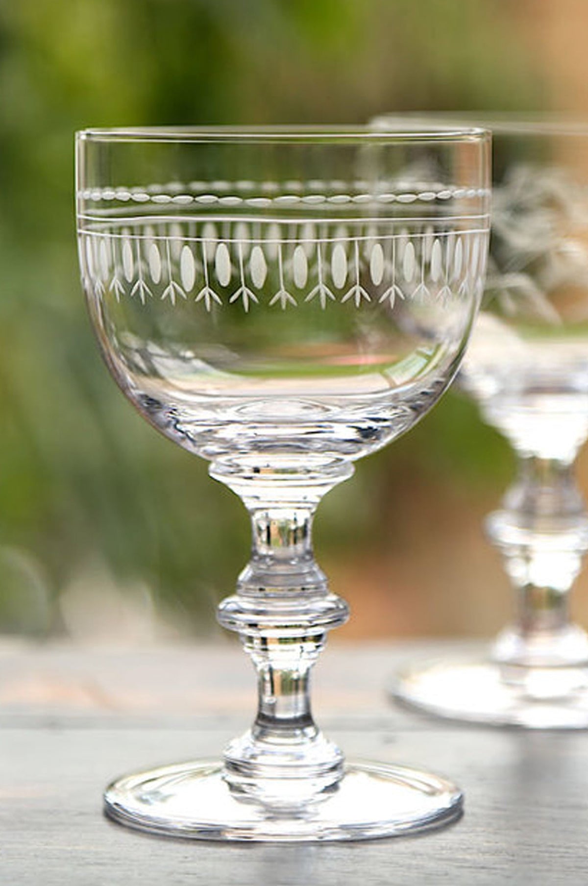 Ovals Wine Goblet Set