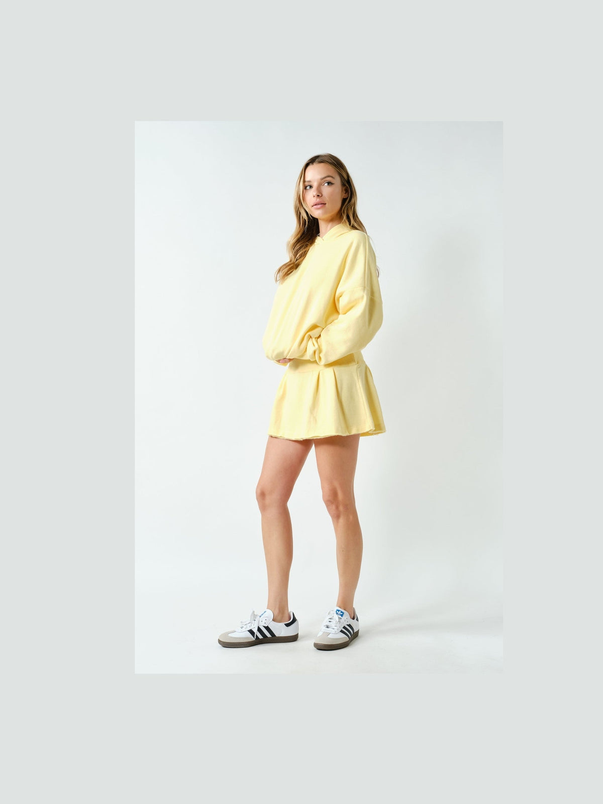 Icon Sport Hoodie Set - Yellow Glow