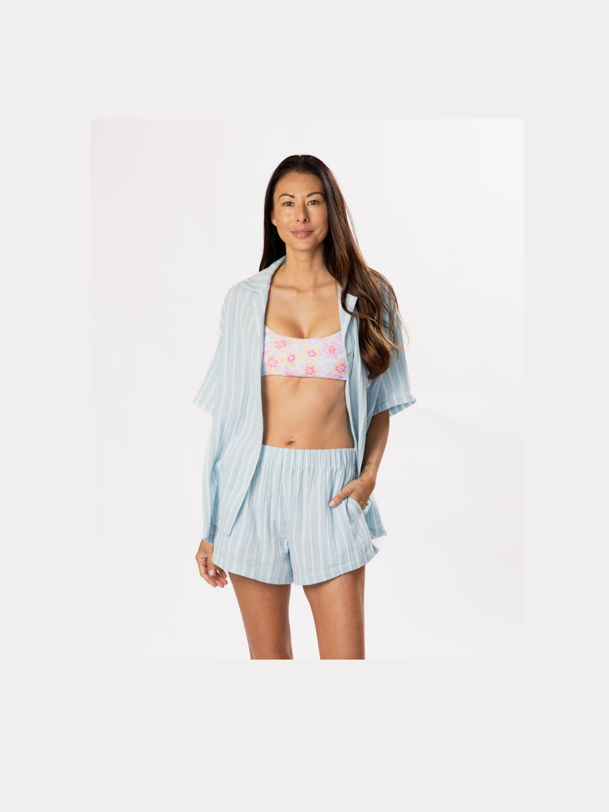 Sunset Short - CRYSTAL BLUE