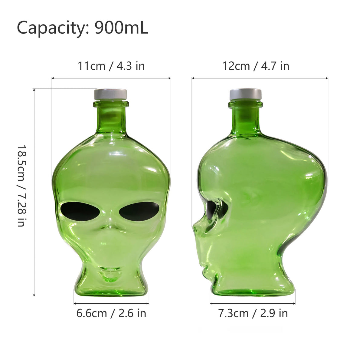 ArtZ® Out Of This World Alien Decanter