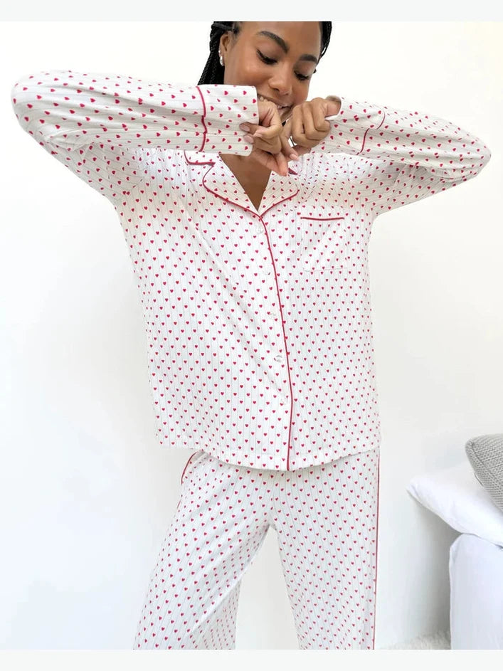Flora Pillow Soft Set - Valentine Hearts